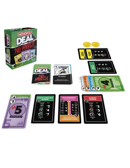Juego de Mesa Hasbro Gaming Cartas Monopoly Deal No Mercy