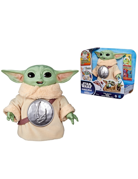 Figura Star Wars The Mandalorian & Grogu Merendando