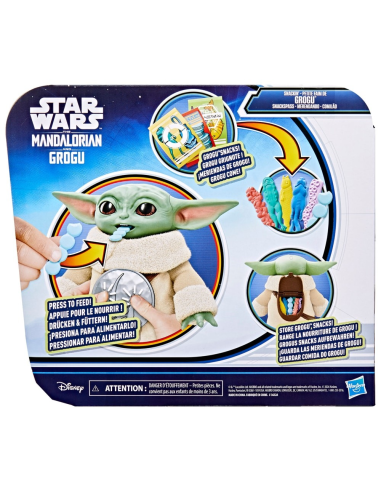 Figura Star Wars The Mandalorian & Grogu Merendando