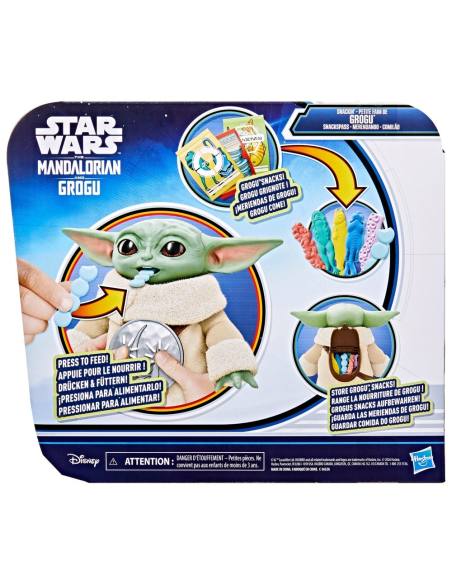 Figura Star Wars The Mandalorian & Grogu Merendando