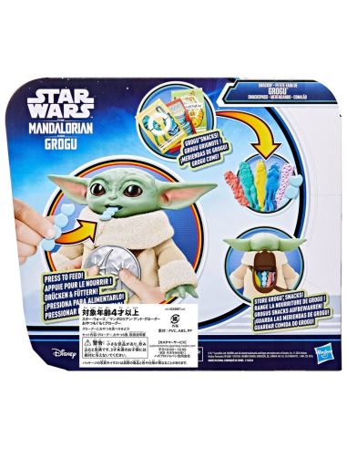 Figura Star Wars The Mandalorian & Grogu Merendando