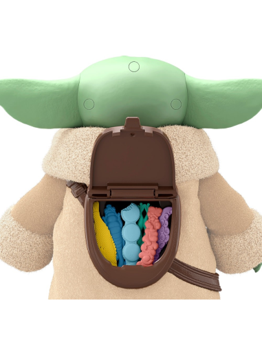 Figura Star Wars The Mandalorian & Grogu Merendando