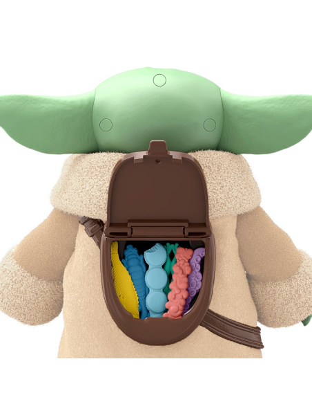 Figura Star Wars The Mandalorian & Grogu Merendando