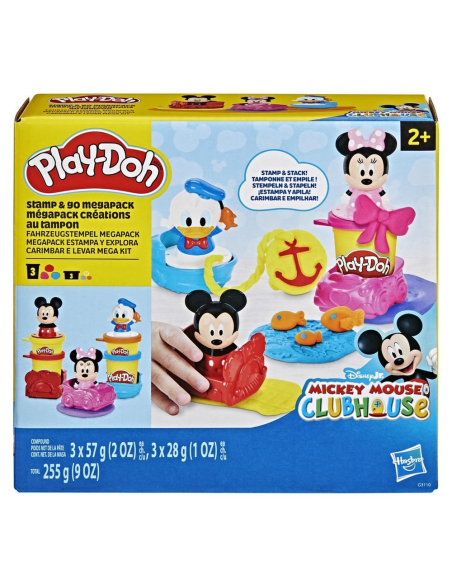 Set de Masas Play-Doh Megapack Estampa y Explora