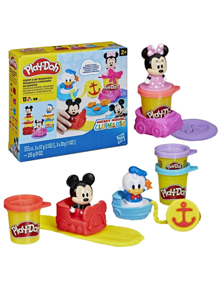 Set de Masas Play-Doh Megapack Estampa y Explora