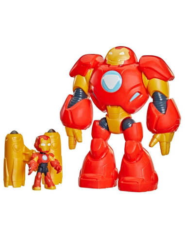 Figura de Acción Iron Friends Armadura Gigante Iron Man