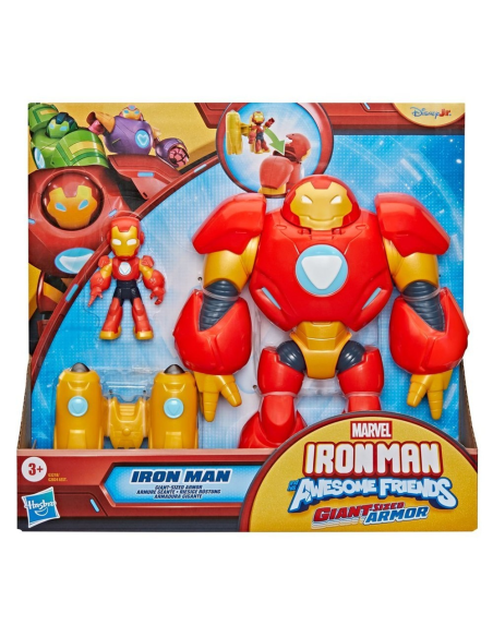 Figura de Acción Iron Friends Armadura Gigante Iron Man