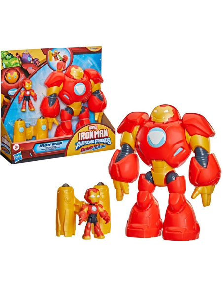 Figura de Acción Iron Friends Armadura Gigante Iron Man