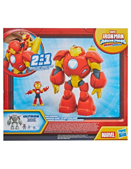 Figura de Acción Iron Friends Armadura Gigante Iron Man