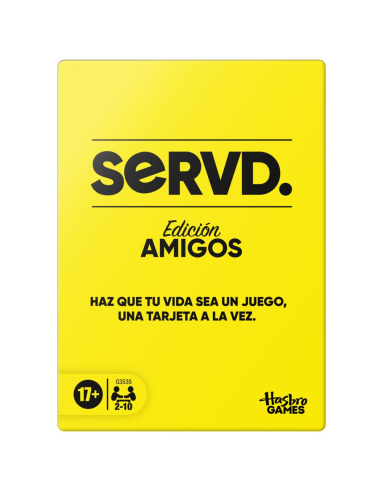 Juego de Mesa Hasbro Gaming Fiesta Servd Edición Amigos