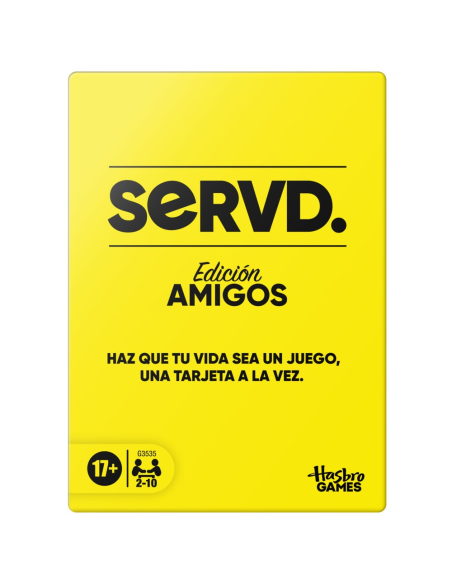 Juego de Mesa Hasbro Gaming Fiesta Servd Edición Amigos