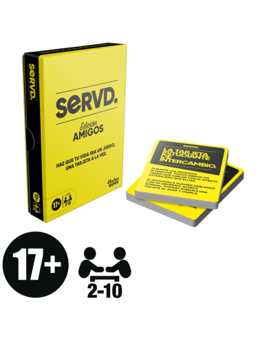 Juego de Mesa Hasbro Gaming Fiesta Servd Edición Amigos