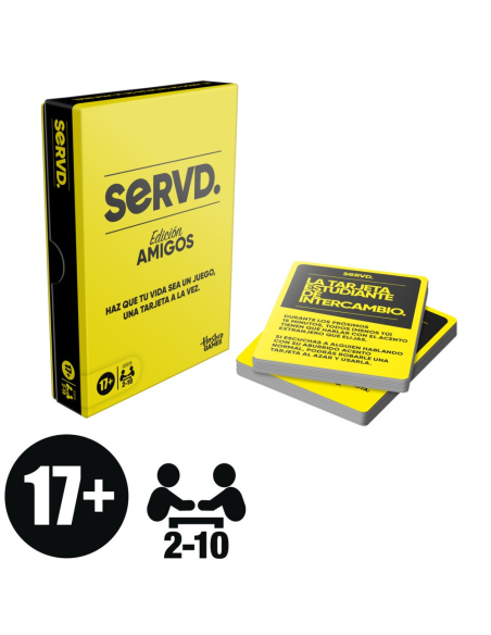 Juego de Mesa Hasbro Gaming Fiesta Servd Edición Amigos