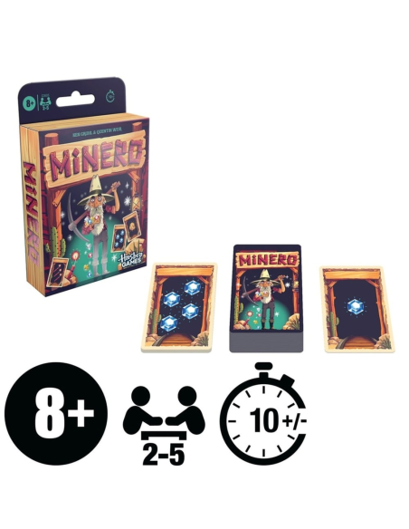 Juego de Cartas Hasbro Games Minero