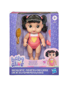 Muñeca Baby Alive Bebé Peina y Juega Cabello Negro 2