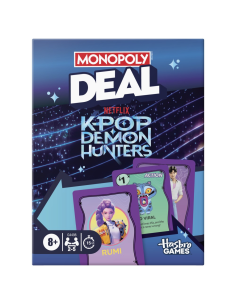 Juego de Cartas Monopoly Deal KPop Demon Hunters