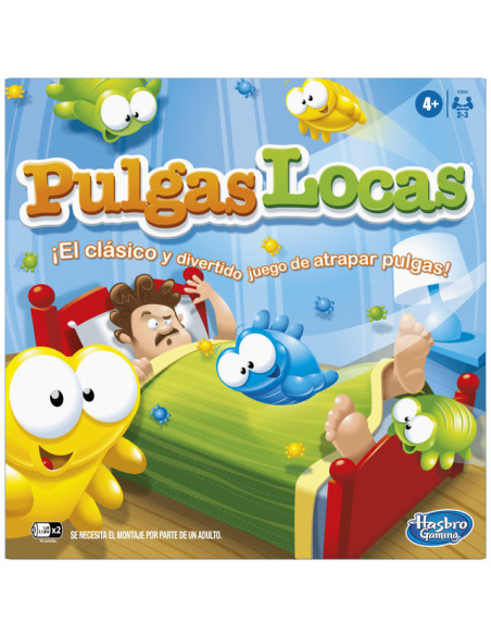 JUEGO DE MESA HASBRO GAMING PULGAS LOCAS