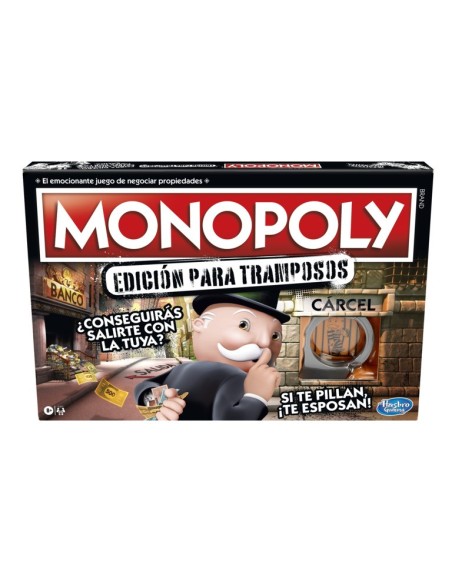JUEGO DE MESA MONOPOLY EDICIÓN PARA TRAMPOSOS
