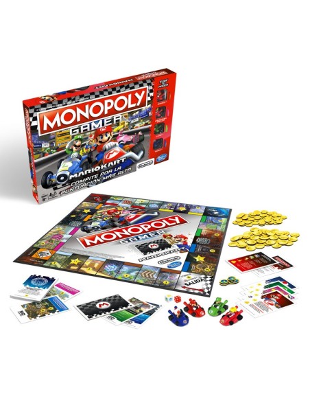 JUEGO DE MESA MONOPOLY GAMER MARIOKART