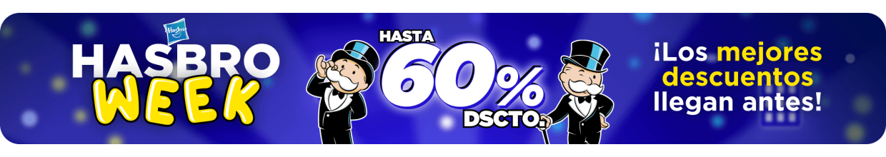 Hasbro Week 60%